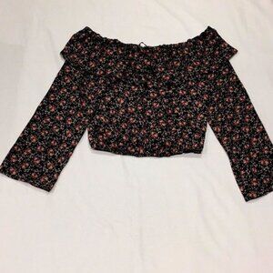Rebel Sugar long sleeve blouse size small